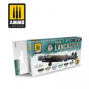 AMMO of Mig Jimenez 7252 AVRO Lancaster and Others Night Bombers Air Set 6x17ml