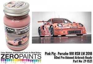 Zero Paints ZP-1521 Pink Pig Porsche 991 RSR LM 2018 60ml