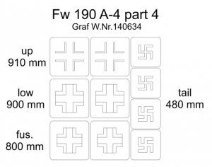 Omask 23006 Fw 190 A-4 part 4 1/32