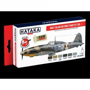 Hataka Hobby HTK-AS103 WW2 Italian Air Force Paint set vol. 1