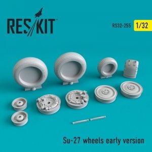 RESKIT RS32-0255 Su-27 wheels early version set 1/32