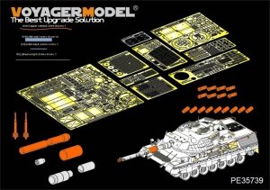 Voyager Model PE35739 Modern German Leopard1A5 MBT B ver include Gun barrel (For MENG TS-015) 1/35