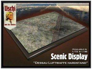 Uschi van der Rosten 3005 Scenic Display Dessau Luftwaffe Hardstand 1/72