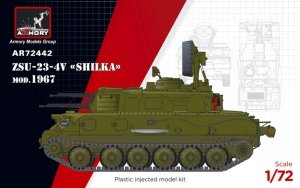 Armory Models 72442 ZSU-23-4V Shilka mod.1967, Soviet SPAAG 1/72