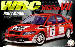Fujimi 047669 Lancer Evolution VII WRC Rally Model 1/24