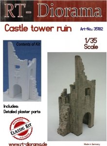 RT-Diorama 35182 Castle tower ruin 1/35