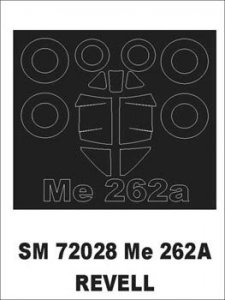 Montex SM72028 Me 262A REVELL
