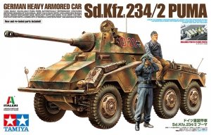 Tamiya 37018 German Heavy Armored Car Sd.Kfz.234/2 Puma 1/35