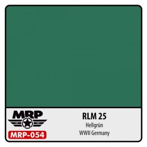 MR. Paint MRP-054 RLM 25 Hellgrun WWII German 30ml