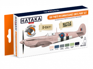 Hataka HTK-CS23 RAF Photo Reconnaissance Units paint set (6x17ml)