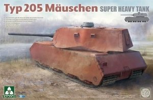 Takom 2159 Typ 205 Mauschen Super Heavy Tank 1/35
