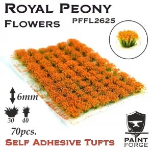 Paint Forge PFFL2625 Royal Peony Flowers 6mm