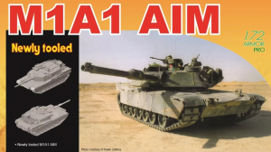 Dragon 7614 M1A1 Abrams AIM 1/72