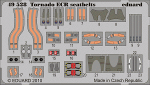  Eduard 49528 Tornado ECR seatbelts 1/48 HOBBY BOSS