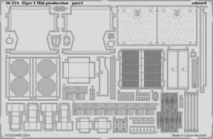 Eduard 36273 Tiger I Mid production for DRAGON 6700 1/35