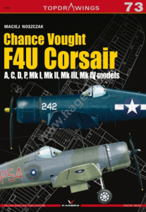 Kagero 7073 Chance Vought F4U Corsair A,C,D,P EN/PL