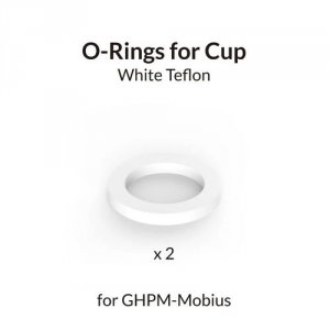 Gaahleri 42236 White Teflon O-Rings for Cup GHPM-Mobius