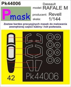 P-Mask PK44006 DASSAULT RAFALE M (REVELL) (1:144)
