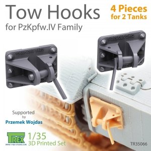 T-Rex Studio TR35066 Tow Hooks for PzKpfw.IV Family 1/35