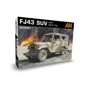 AK Interactive AK35001 FJ43 SUV WITH HARD TOP 1/35