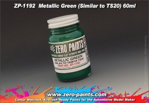Zero Paints ZP-1192 Metallic Green (Similar to TS20) 60ml