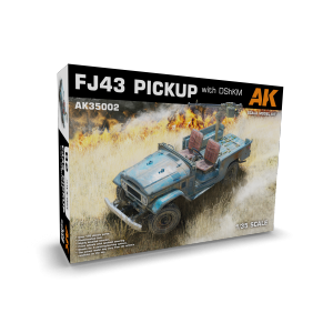 AK Interactive AK35002 FJ43 PICKUP WITH DSHKM 1/35