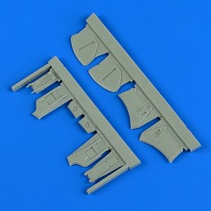 Quickboost QB48889 Hawker Hunter undercarriage covers Airfix 1/48