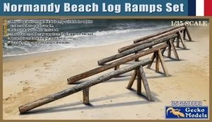Gecko Models 35GM0083 Normandy Beach Log Ramps Set 1/35