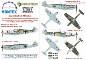 Montex KAM32067  Bf-109E3 1/32
