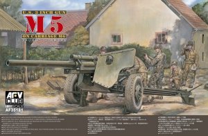 AFV Club 35181 105 mm Howitzer M5 Carriage M6 (1:35)