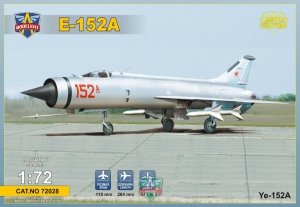 Modelsvit 72028 Ye-152A Soviet twin-engined interceptor 1/72