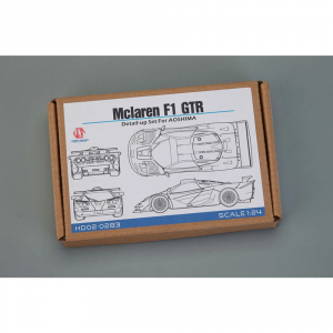 Hobby Design HD02-0283 McLaren F1 GTR Long Tail Detail-up Set for Aoshima kit 1/24