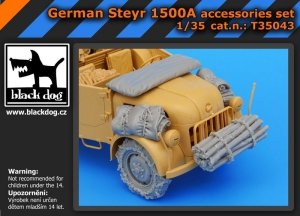 Black Dog T35043 German Steyr 1500A accessories set 1/35