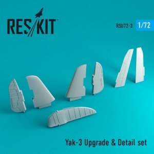 RESKIT RSU72-0003 Yak-3 Upgrade & Detail set for Zvezda 1/72