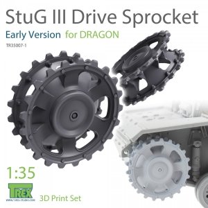 T-Rex Studio TR35007-1 Stug III Sprocket Set (Early Version) for DRAGON 1/35