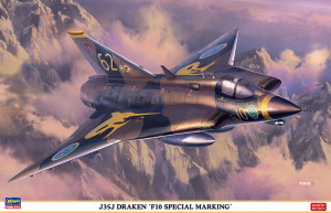 Hasegawa 07547 J35J Draken 'F10 Special Marking' 1/48