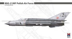 Hobby 2000 32019 MiG-21MF Polish Air Force (TRUMPETER + CARTOGRAF + MASKI ) 1/32 