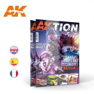 AK Interactive AK6301 AKTION Number1: The Wargame magazine ES