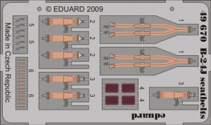 Eduard 49670 B-24J seatbelts 1/48 (Revell)