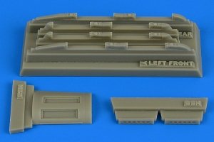 Aires 4754 Su17M3/M4 Fitter K fully empty chaff/flare dispensers 1/48 HOBBY BOSS