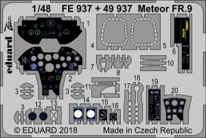 Eduard 49937 Meteor FR.9 interior AIRFIX 1/48