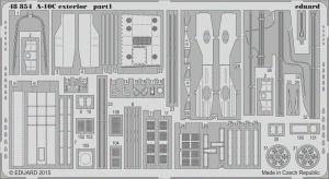 Eduard 48854 A-10C exterior 1/48 ITALERI