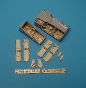 Aires 4202 A-7 Corsair II wheel bay 1/48 HASEGAWA