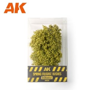 AK Interactive AK8236 SPRING FILIGREE BUSHES 1/35