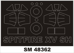 Montex SM48362 Spitfire MkXV SPECIAL HOBBY