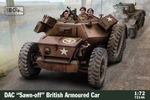 IBG 72146 DAC Sawn-Off Britsh Armoured Car 1/72