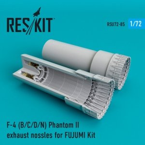 RESKIT RSU72-0085 F-4 B/C/D/N Phantom II exhaust nossles for Fujimi 1/72