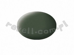 Revell 36165 Zielony Brąz - Bronze Green mat RAL 6031 Aqua Color 18 ml