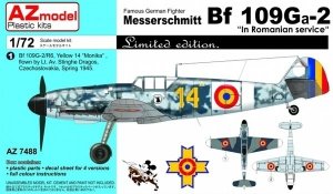 AZ Model AZ7488 Bf 109G-2 Romanian service (1:72)