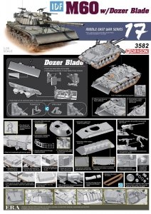 Dragon 3582 IDF M60 w/Dozer Blade 1/35